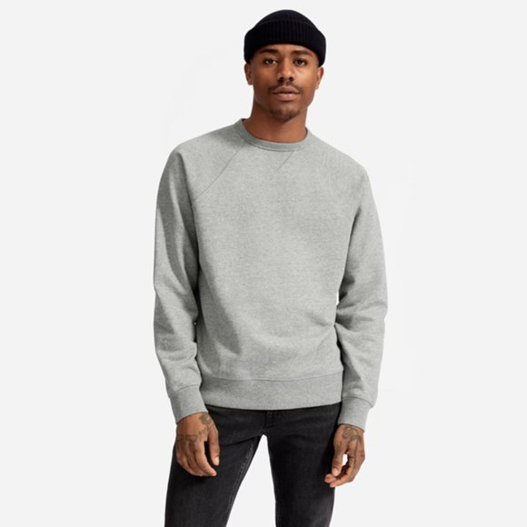 Everlane Other - Everlane Crew Sweatshirt, M, Heather Grey
